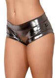 High Waisted Hot Pants - Chrome – PoleActive