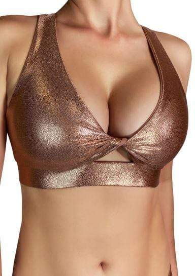 Gold Sports Bras for sale