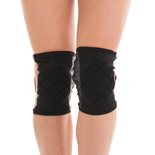 Poledancerka Knee Pads Black Invisible with Pocket