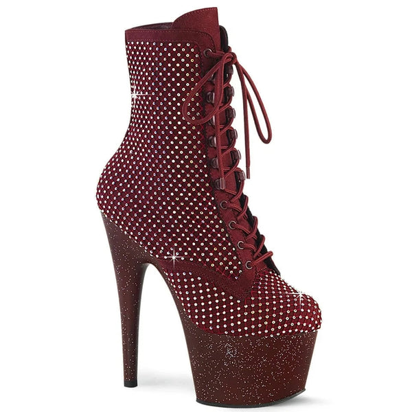 Pleaser Shoes Adore 1020RM Burgundy