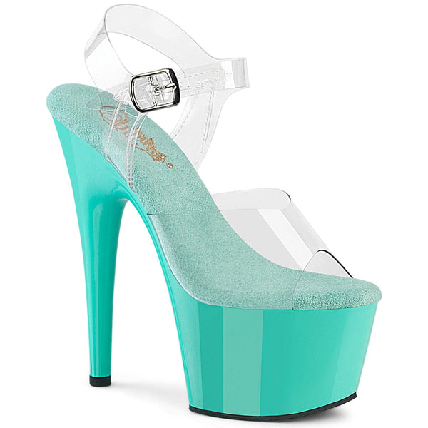 Pleaser Shoes Adore 708 Aqua