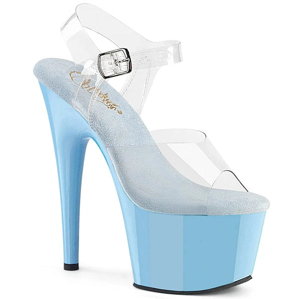 Pleaser Shoes Adore 708 Baby Blue