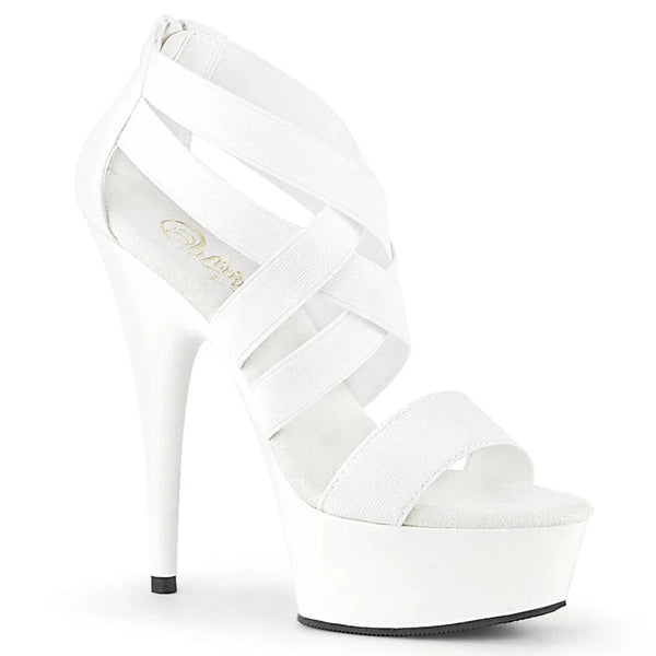 PLEASER Shoes Delight 669 White UV