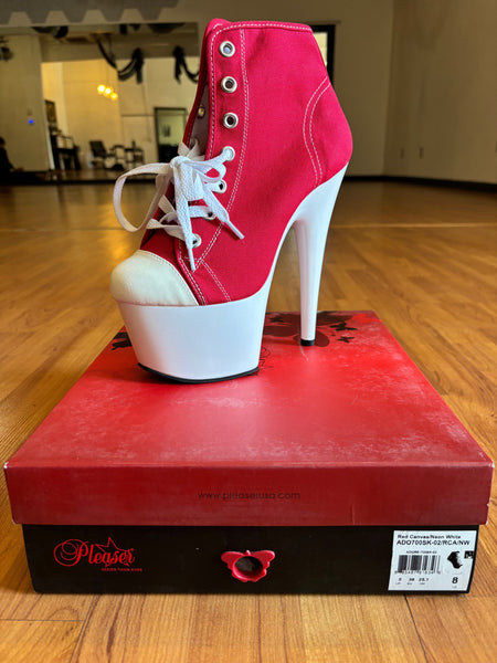 Pleaser Shoes SALE Adore 700SK-02-size 8