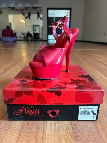 Pleaser Shoes SALE Kiss 209-size 5