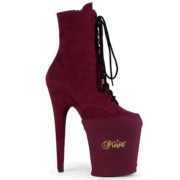 Pleaser Shoe Cover - Burgundy